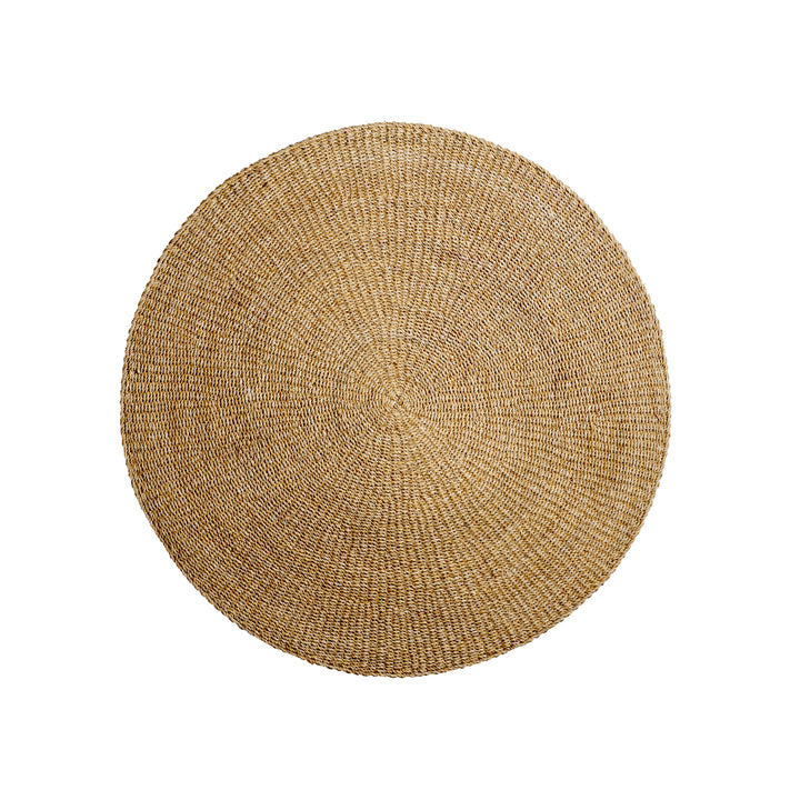 Ace 120cm Natural Seagrass Round Rug