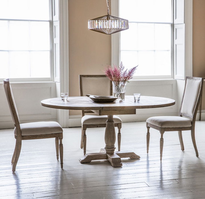 Mustique Extending Round Dining Table