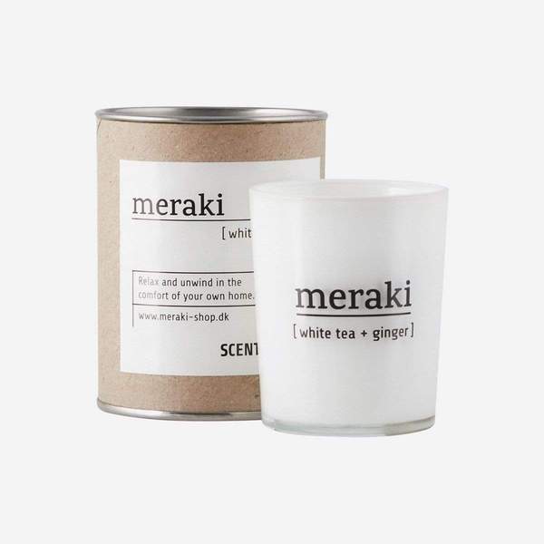Meraki Candle White Tea and Ginger 220g
