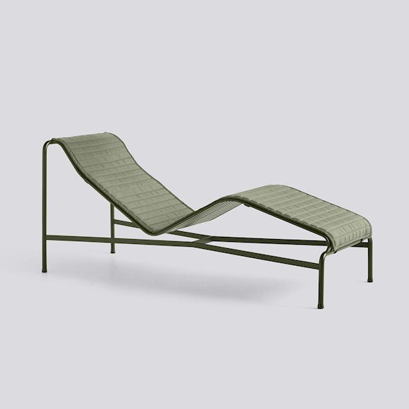 Palissade Outdoor Lounger Quilted Cushion