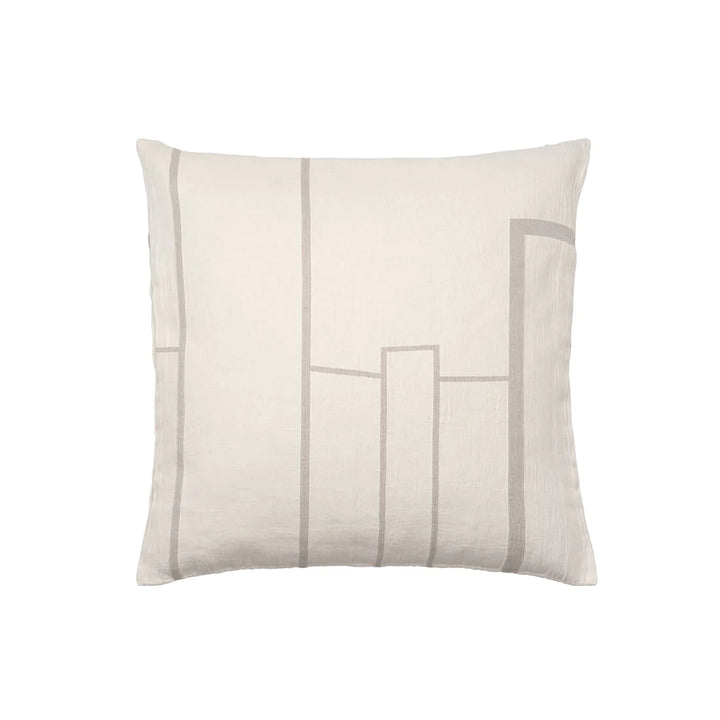 Architecture Cushion Off-White/Beige