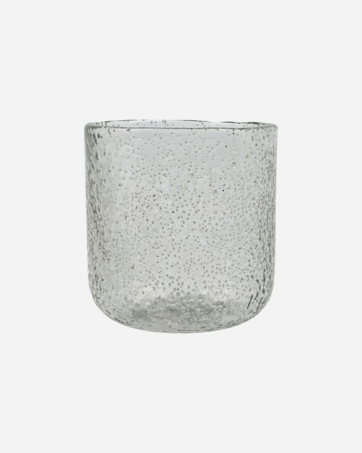 Candle holder, Snow, Clear 16cm