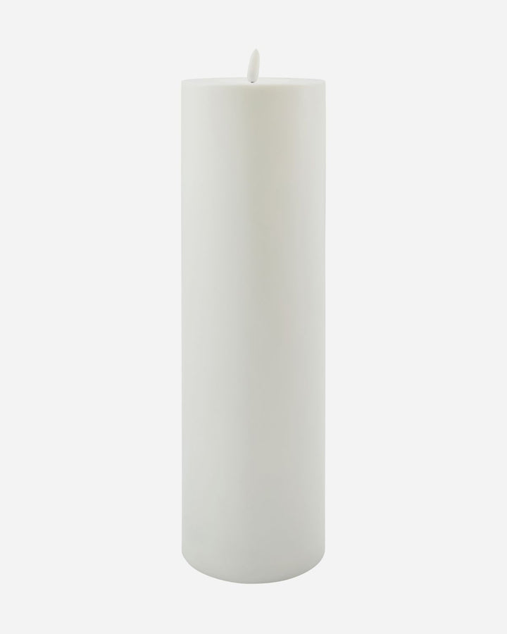 SALE 70% OFF White LED Candle H35cm