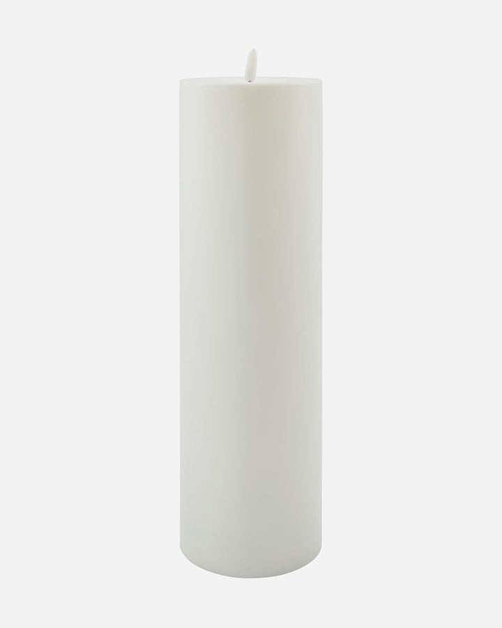 White LED Candle H35cm
