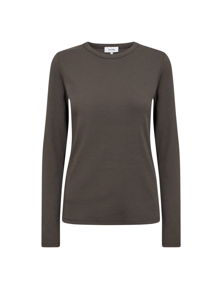 Numbia LS Top Brown