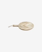 Chopping Board, Herringbone Wood, Small
