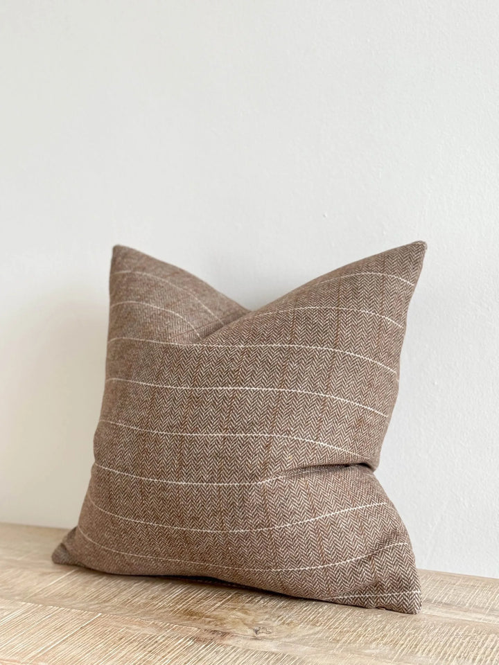 Betty Brown Tweed Cushion 45x45cm