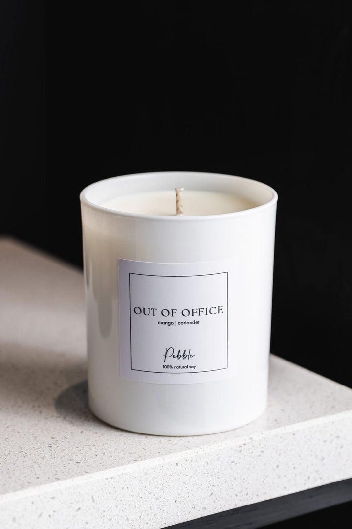 Out of Office - Pebble Candle