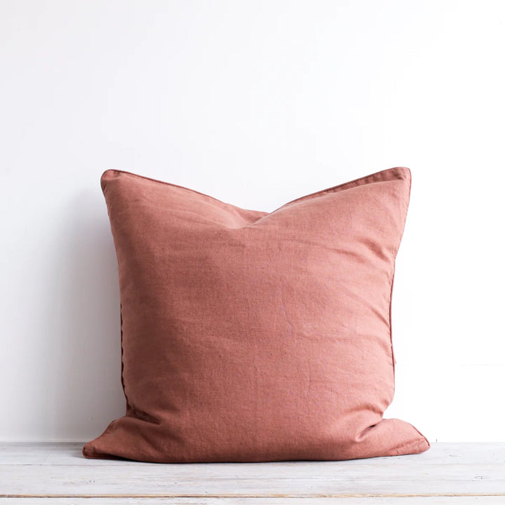 Lisbon Linen Cushion Copper