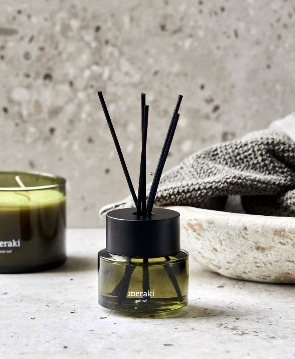 Oud Leaf, Green diffuser – Pebble Home & Lifestyle