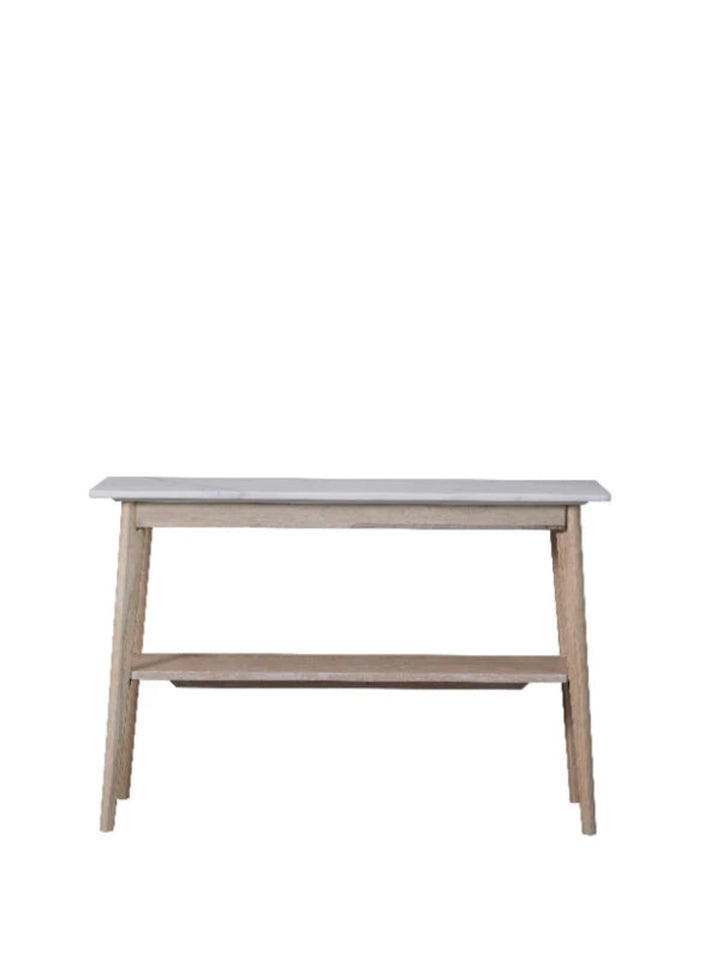 Ex-Display Ellie Console - Chip in Marble