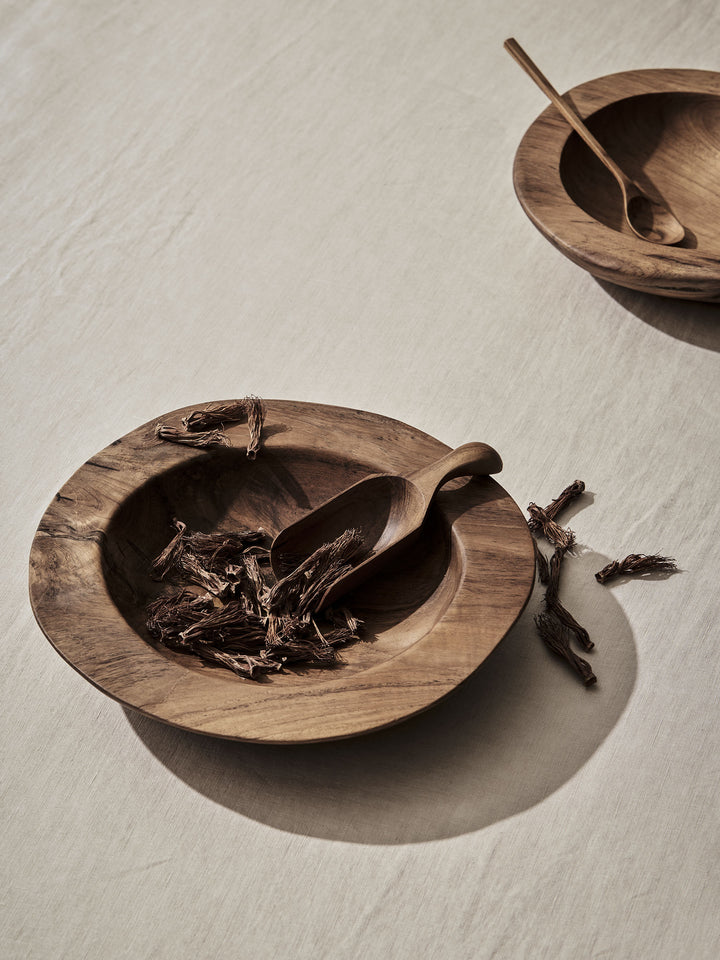 Teak bowl