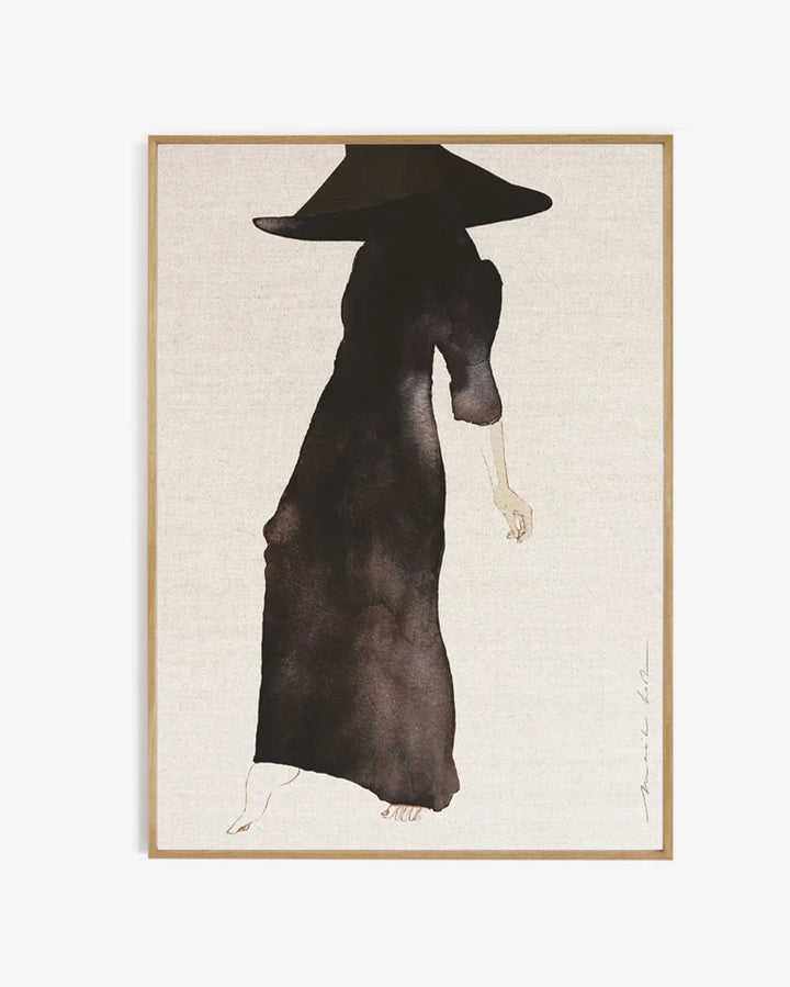 Black Dress Print - 30x40cm