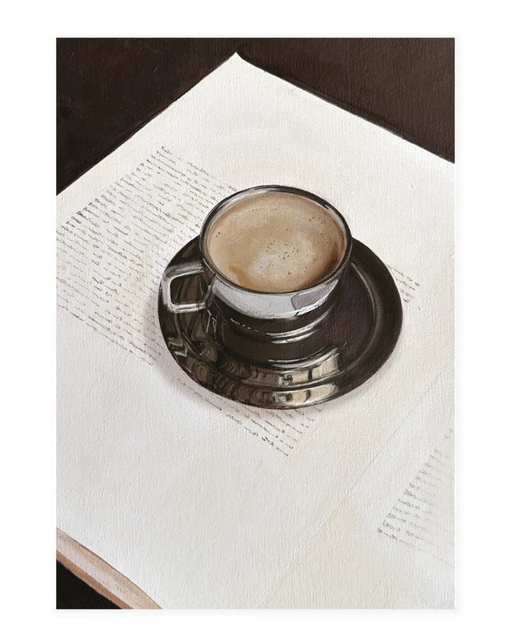 Cafe Crème Print - 30x40cm