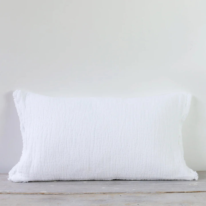 Simo Textured Cushion White 30x50