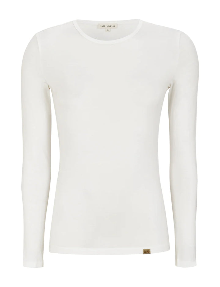 Penelope White Long Sleeve T-Shirt