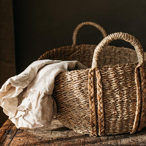 Kurv Oval Seagrass Baskets
