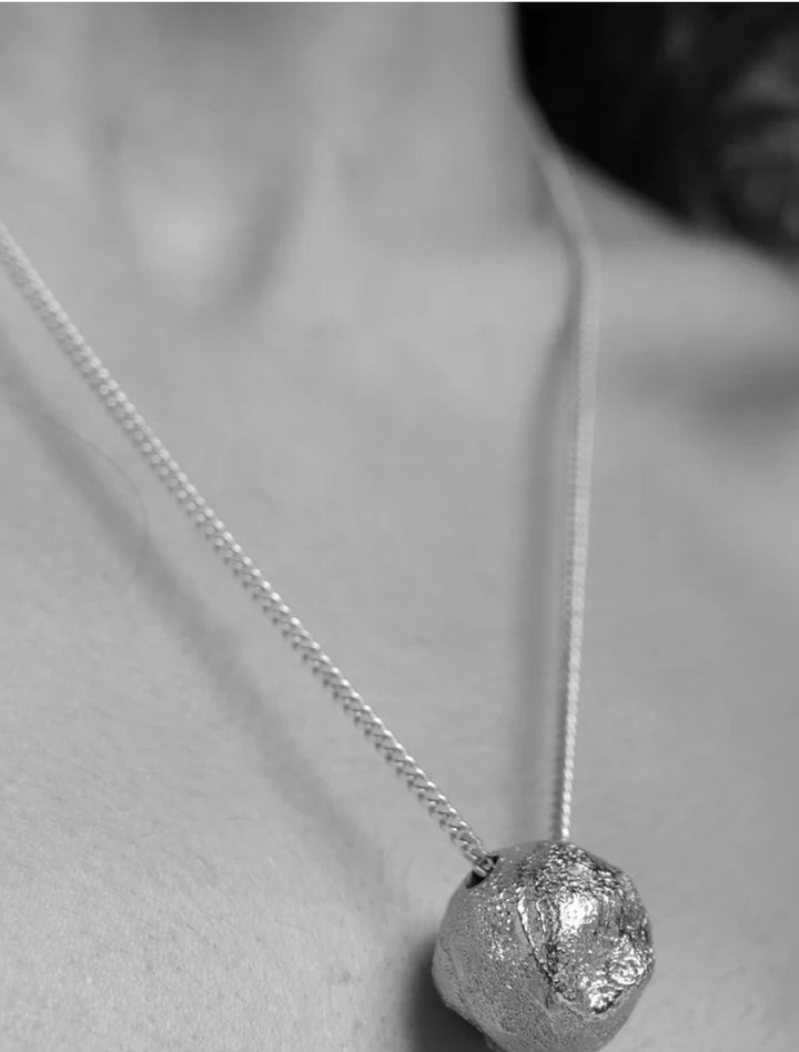 Halo Necklace Silver