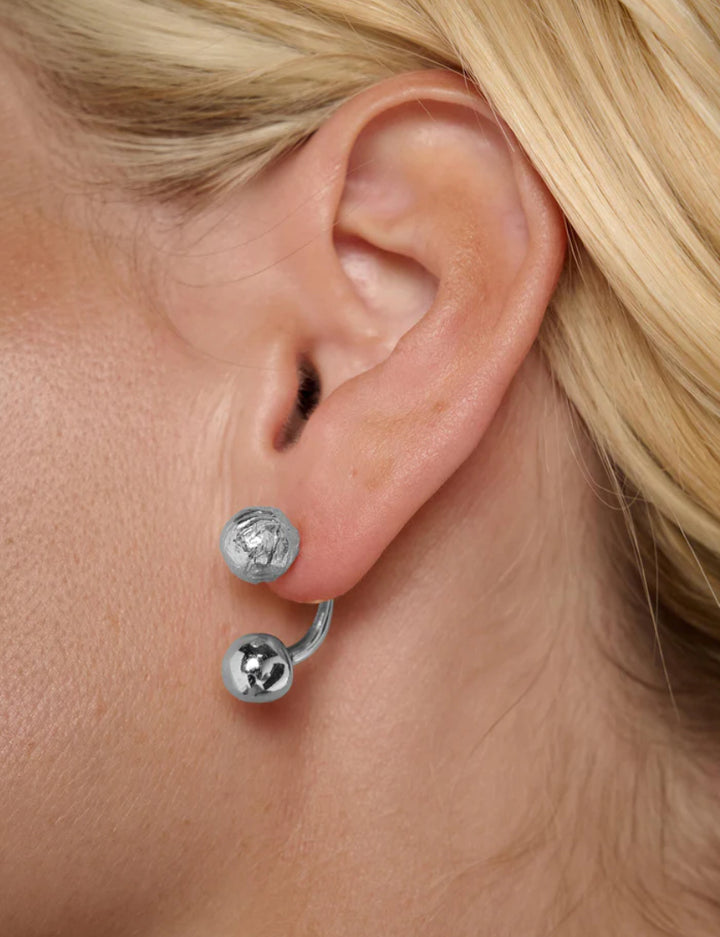 Tideform Earrings Silver