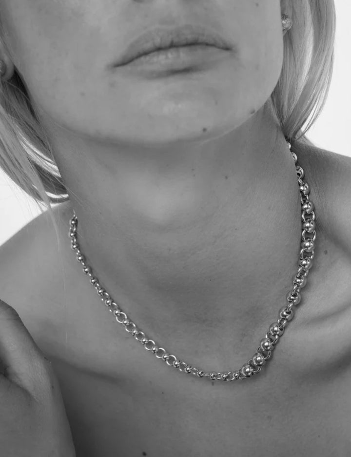 Tideform necklace Silver