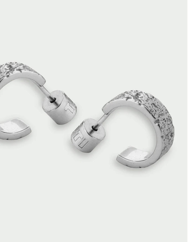 Time Earrings Silver