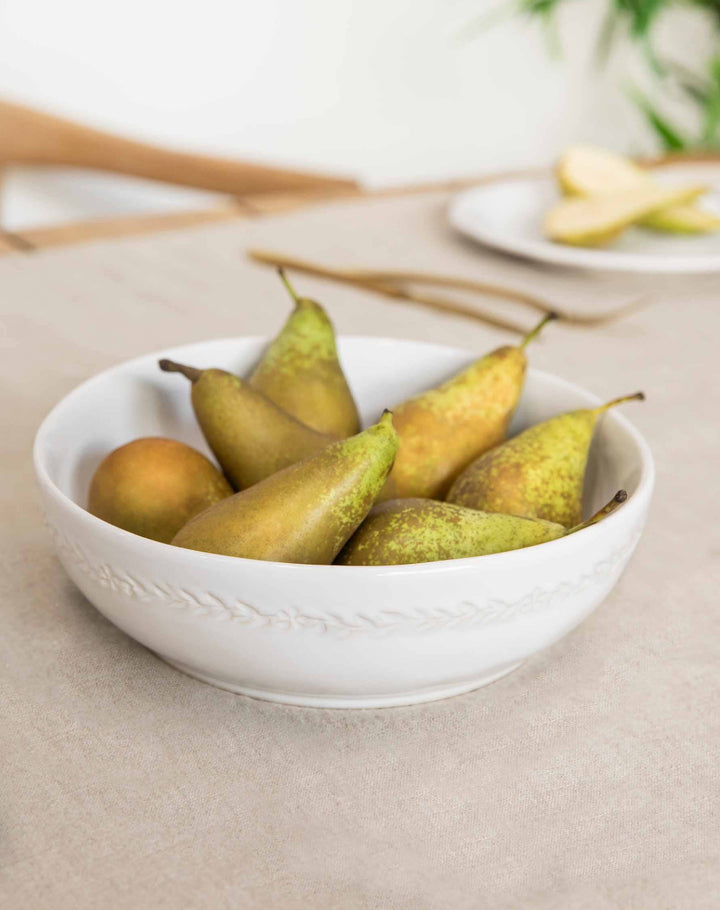 Overton Serving Bowl White