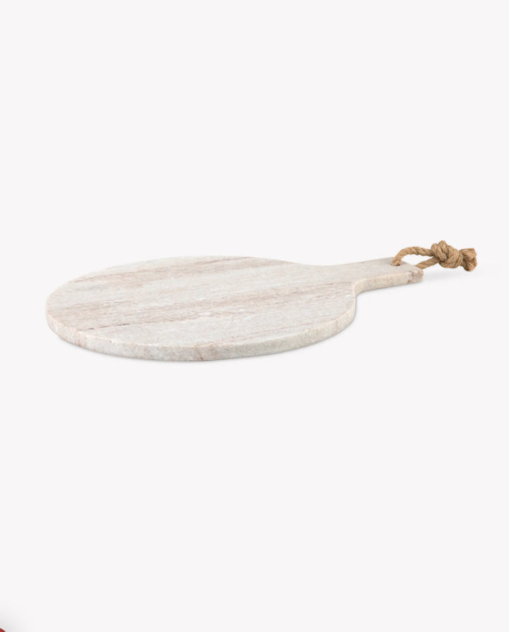 Osney Round Serving Board Marble