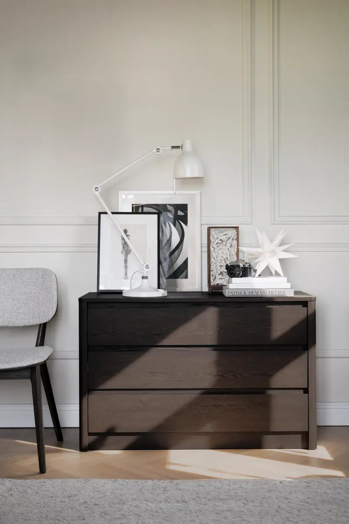 Melstone Color Melstone Chest of Drawers (whitewash or dark oak) – Pebble Home & Lifestyle