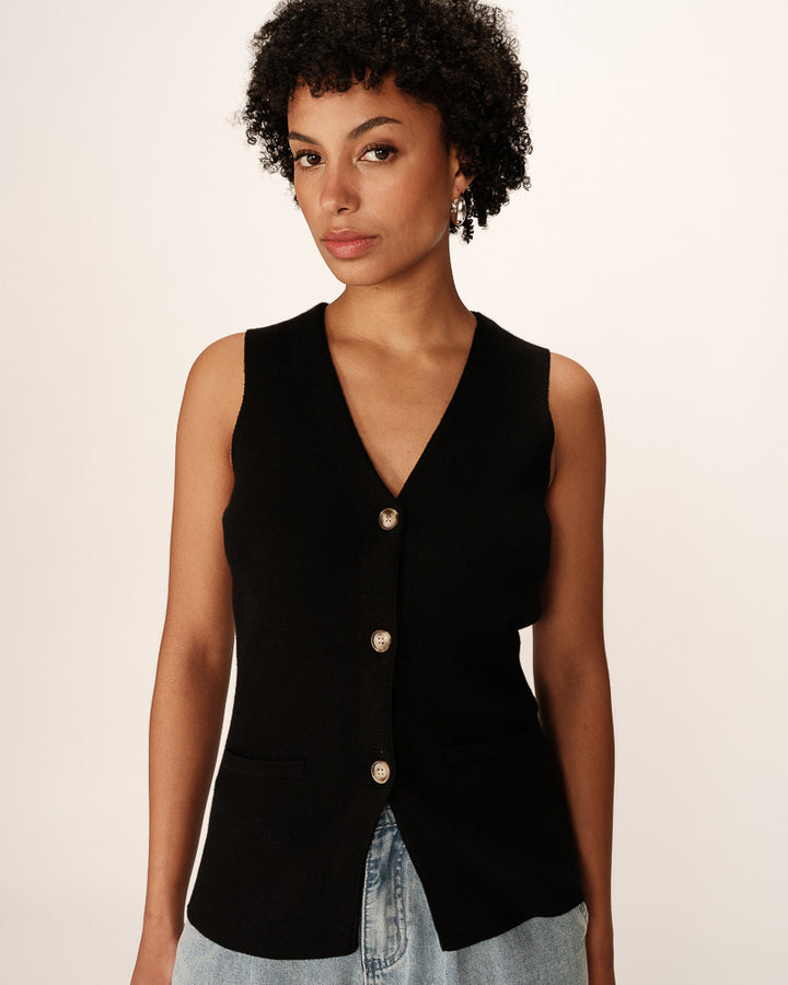 Panama Knitted Waistcoat