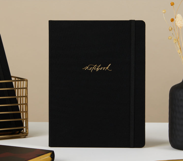 Luxury Black Notebook
