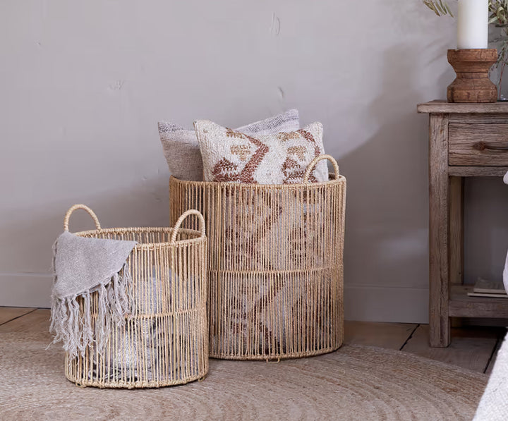 Kanika Jute Basket - 2 Sizes