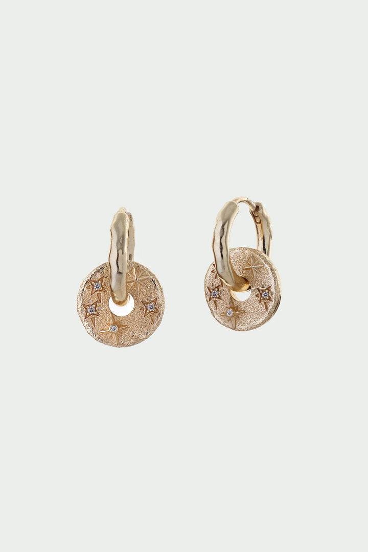 Celestial Earrings Gold