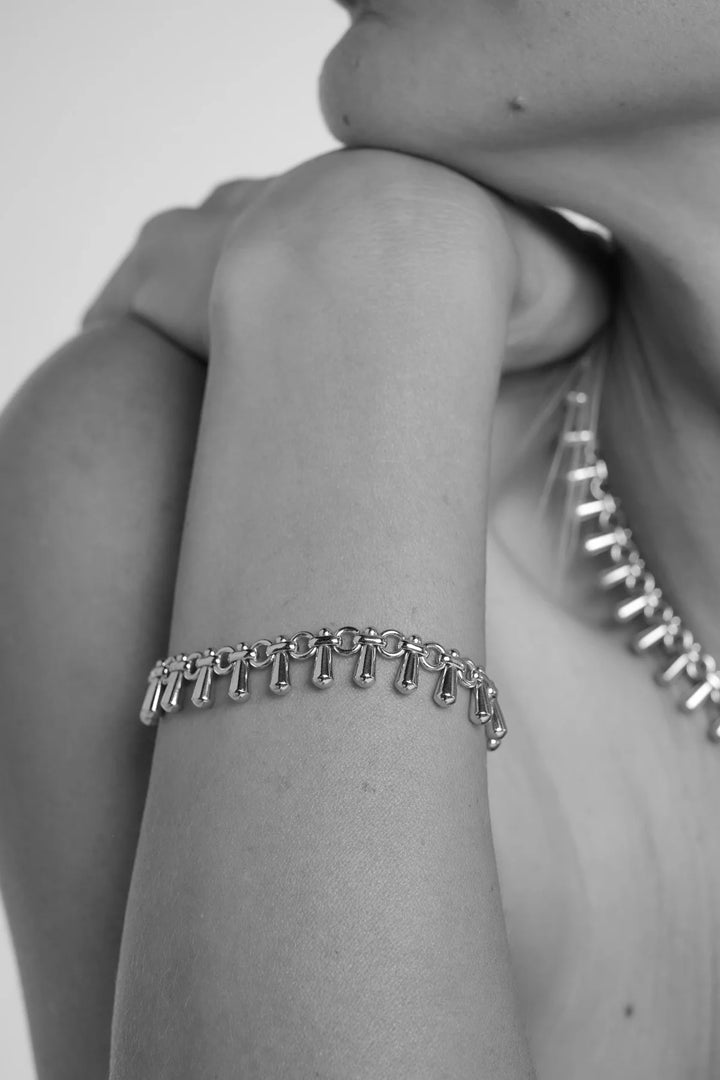 Dew Drop Bracelet Silver