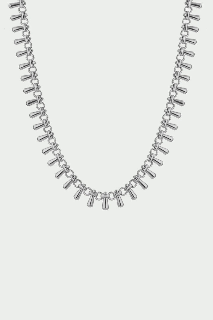 Dew Drop Necklace Silver