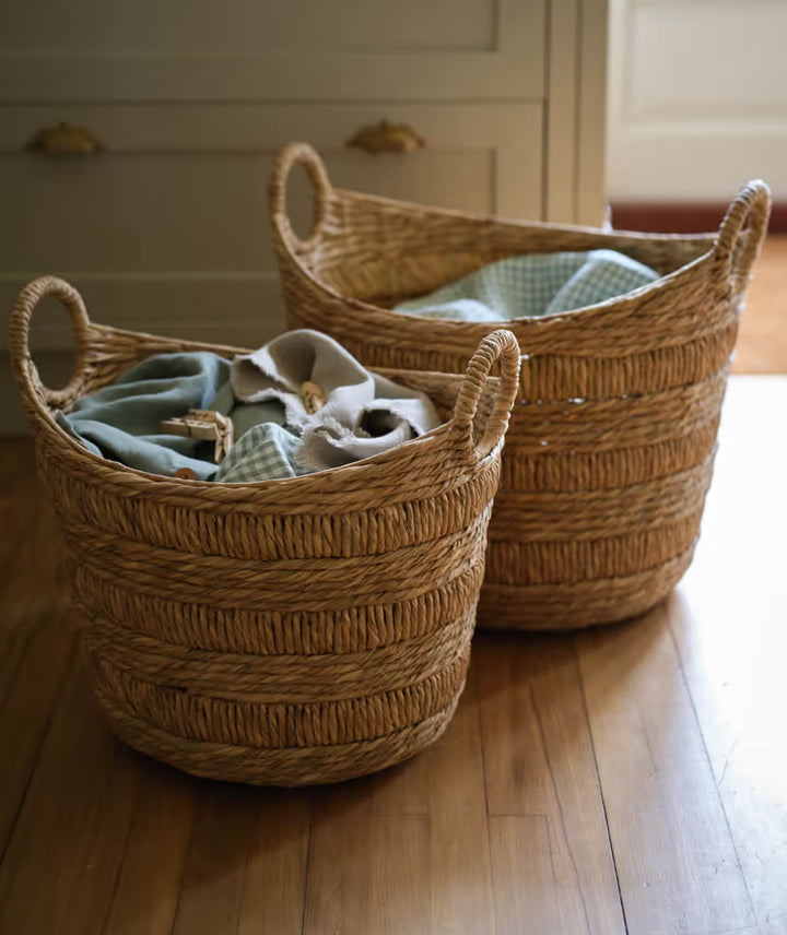 Bilberry Woven Boat shape Baskets