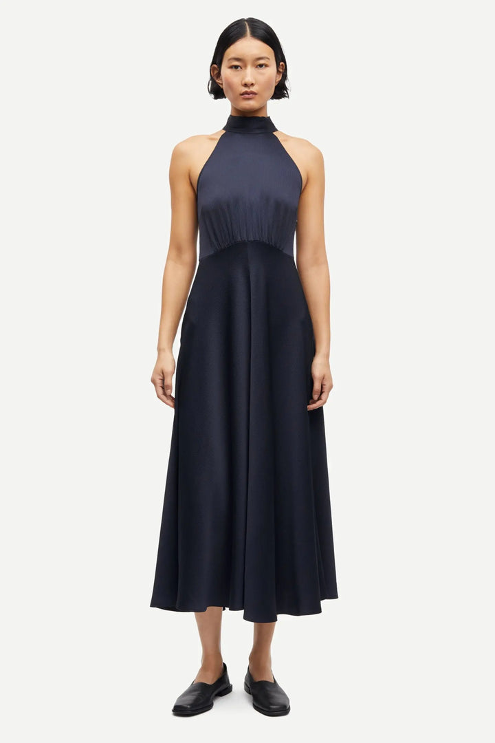 Rheo Dress Midnight Blue