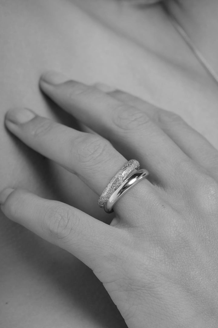 Mirage Ring Silver