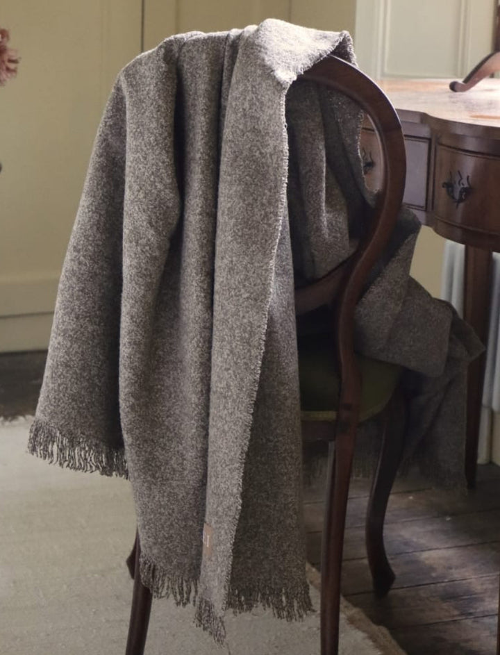 Soft Chocolate Brown Throw