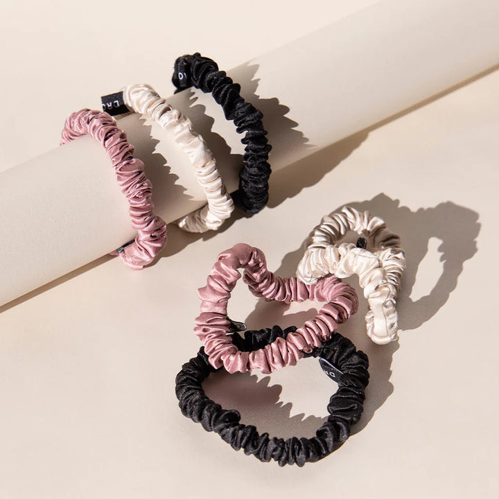 Drowsy Silk Scrunchie Set
