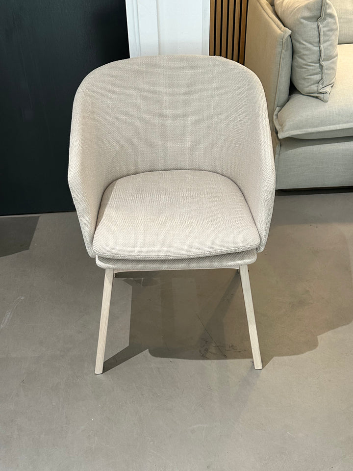 Ex-Display Beige/Whitewash Windham Chair
