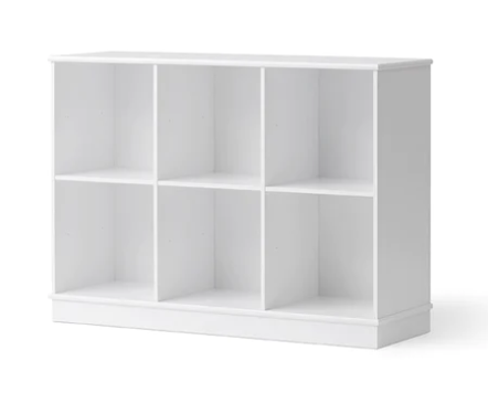 Storage Shelving Unit 2 x 3 With Base