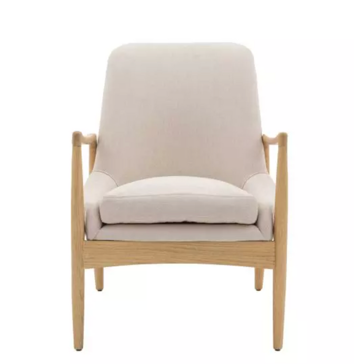 Carrera Armchair Natural Linen