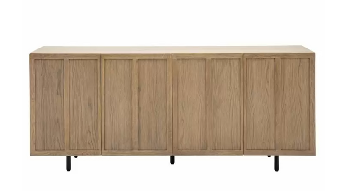 Ex Display Panelled 4 Door Sideboard