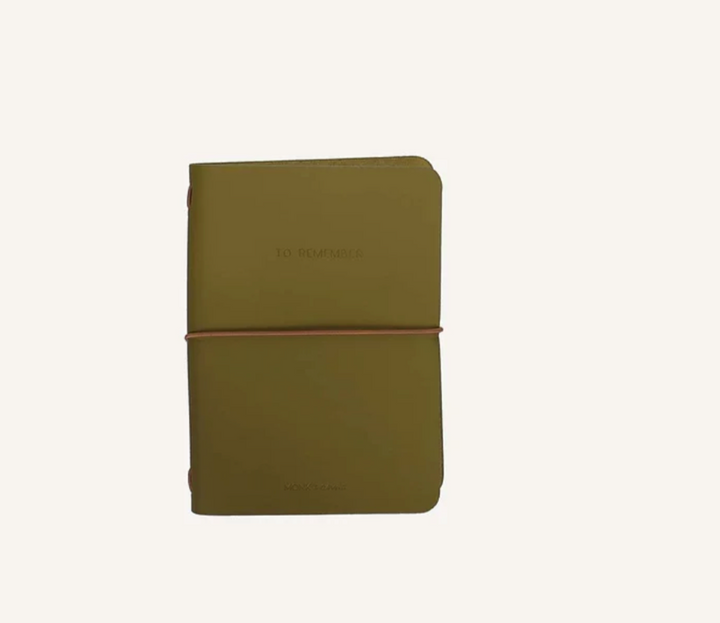 Vegan Leather Notebook (To Remember)