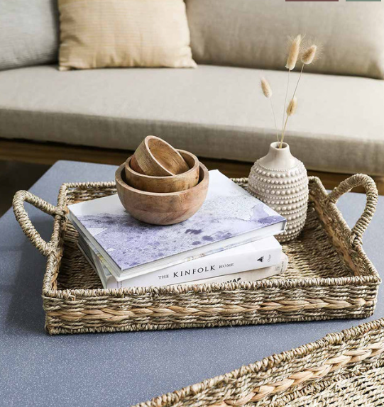 Bayford Woven Tray Natural