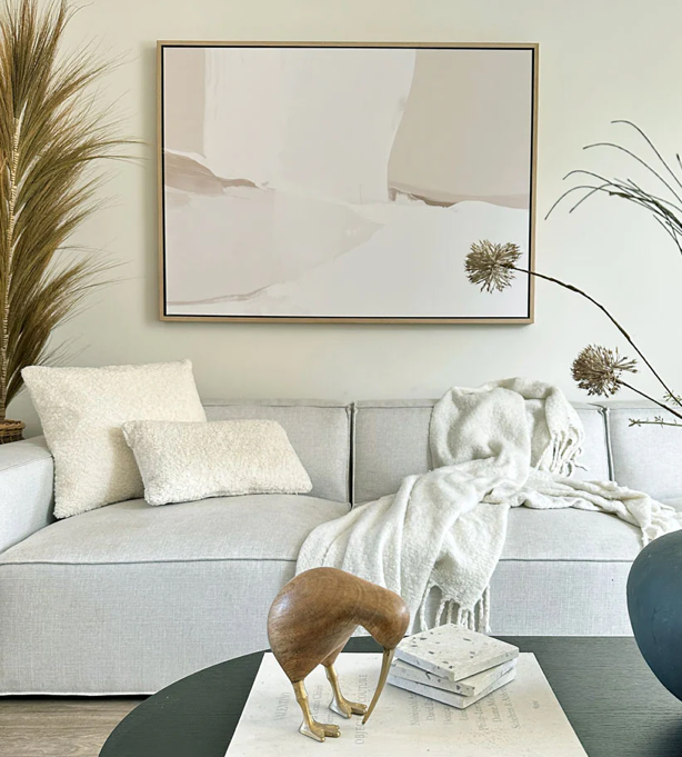 Always Moving Abstract Art Canvas (different sizes and colour frames available)