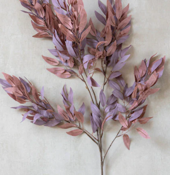 Faux Salix Mallow Stem