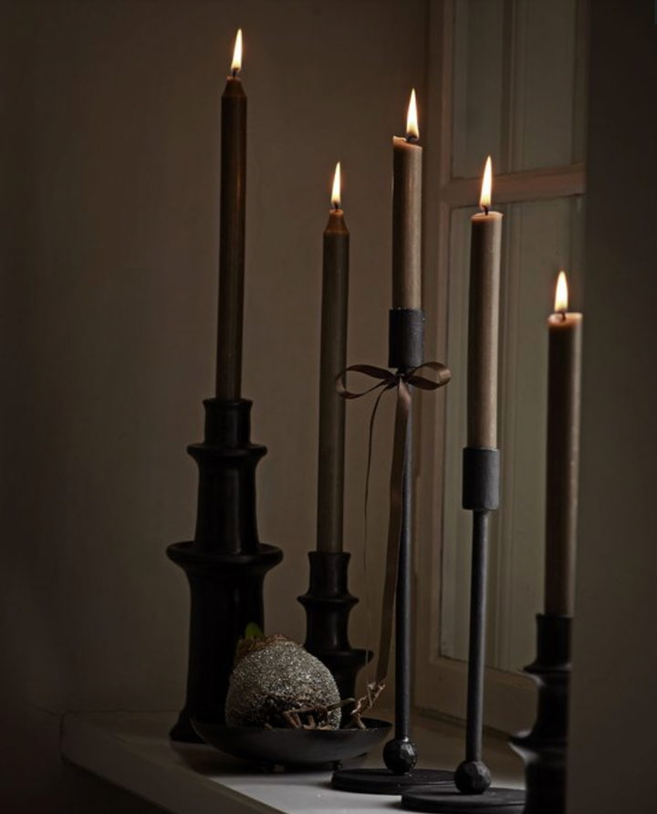 Hazel Stearin Candlesticks