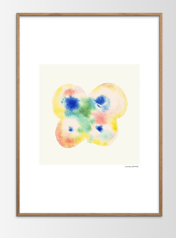 Papillon No. 2 Framed Print 30x40