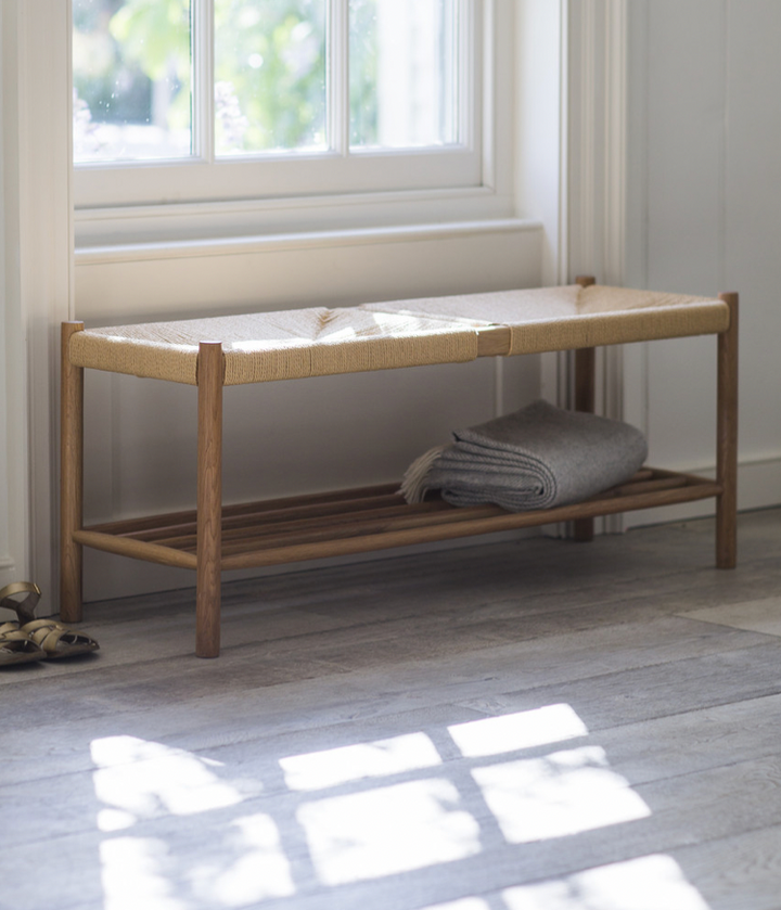 Scandi hallway bench hotsell